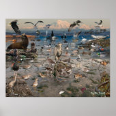 Pazifikküstenposter Poster (Vorne)