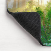 Pazifikküstenwald, Oregon Mousepad (Ecke)