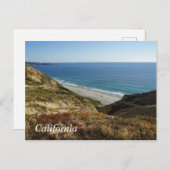 Pazifikraum in Kalifornien Postkarte (Vorne/Hinten)