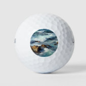 Pazifikwellen Golfball (Vorderseite)