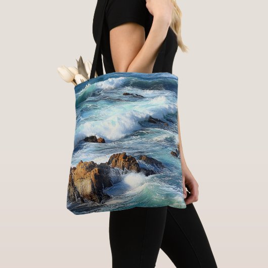 Pazifikwellen Tasche (Von Nahem)