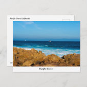 Pazifische Grove Postkarte (Vorne/Hinten)