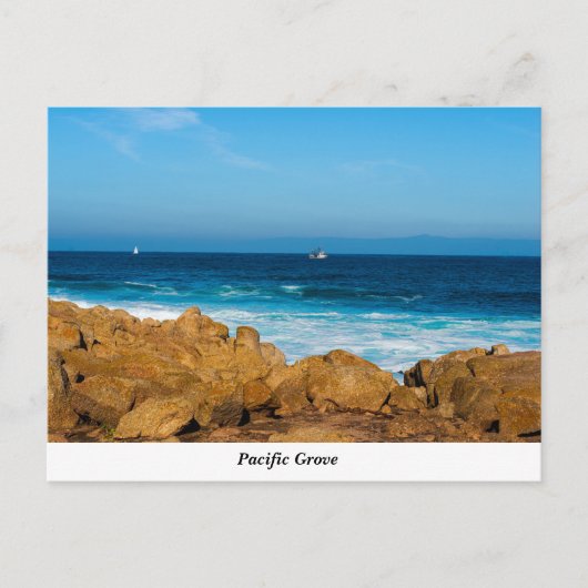 Pazifische Grove Postkarte (Vorderseite)