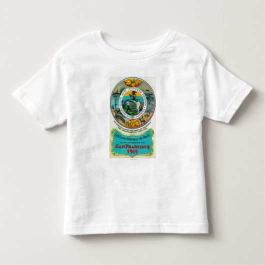 Pazifische internationale Ausstellung 2 Panamas Kleinkind T-shirt (Vorderseite)