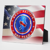 Pazifische Kommandoarmee Veteran Fotoplatte (Seite)