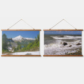 Pazifische Nordwestfotografie Landschaftlich Wandteppich Mit Holzrahmen (Doppelt)