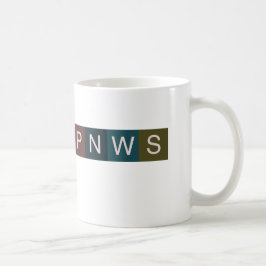 Pazifische Nordwestgeschichten LOGO-TASSE Kaffeetasse
