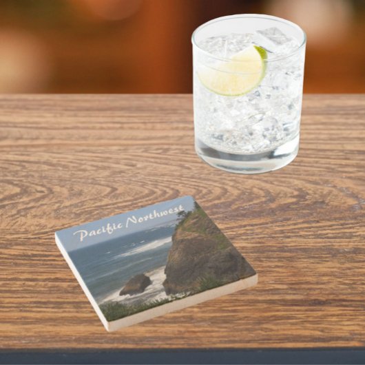 Pazifische Nordwestküste Landschaftlich Steinuntersetzer