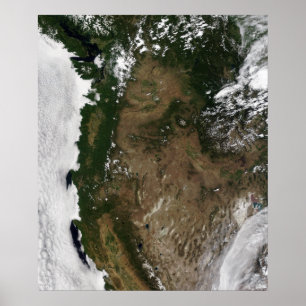 Pazifische Nordwestregion der Vereinigten Staaten Poster