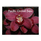 Pazifische Orchideen-Ausstellung Kalender (Titelbild)