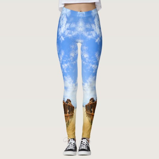 PAZIFISCHE SCHIFFFAHRT LEGGINGS (Vorderseite)