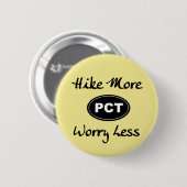 Pazifische Wappen-Hinterwanderung mehr Sorge Button (Vorne & Hinten)