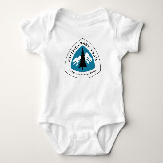 Pazifische Wappen-Spur Baby Strampler (Vorderseite)
