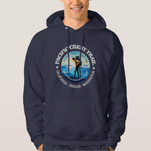 Pazifische Wappen-Spur (Wanderer C) Hoodie