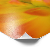 Pazifischer Baumfrosch auf Blume Fotodruck (Ecke)