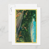 Pazifischer Highway mit M. Shasta in Entfernung Postkarte (Vorne/Hinten)