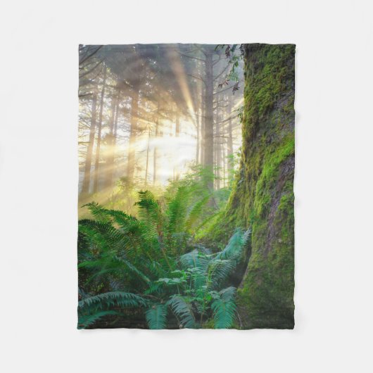 Pazifischer Küstenwald, Oregon Fleecedecke (Vorderseite)