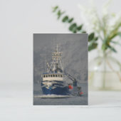 Pazifischer Mariner mit Gefrierspray, Insel Unalas Postkarte (Stehend Vorderseite)