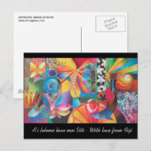 PAZIFISCHER NACHMITTAG POSTKARTE (Vorne/Hinten)