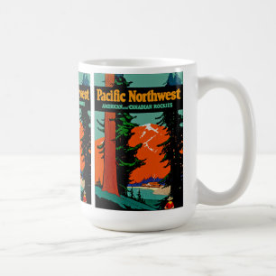 Pazifischer Nordwesten Kaffeetasse