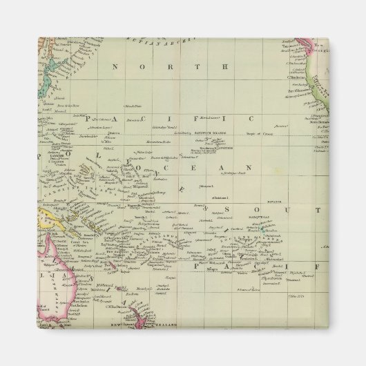 Pazifischer Ozean 11 Magnet (Vorne)