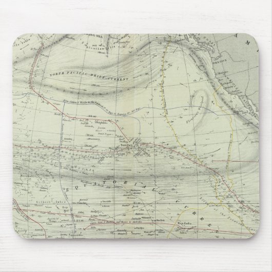 Pazifischer Ozean 4 Mousepad (Vorne)