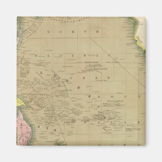 Pazifischer Ozean 5 Magnet (Vorne)