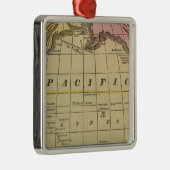 Pazifischer Ozean 7 Silbernes Ornament (Rechts)