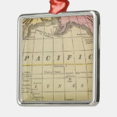 Pazifischer Ozean 7 Silbernes Ornament (Links)
