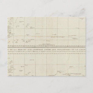 Pazifischer Ozean 8 Postkarte