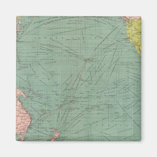 Pazifischer Ozean 9 Magnet (Vorne)