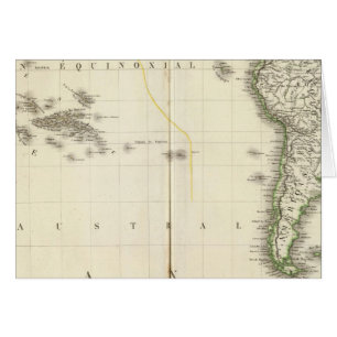 Pazifischer Ozean Atlas Karte