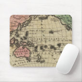 Pazifischer Ozean, Britische Inseln Mousepad (Mit Mouse)