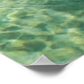 Pazifischer Ozean Großwelle Poster (Ecke)