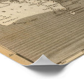 Pazifischer Ozean Karte von Arrowsmith Poster (Ecke)