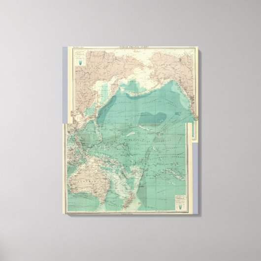 Pazifischer Ozean Leinwanddruck (Vorderseite)