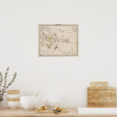 Pazifischer Ozean Poster (Küche)