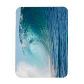 Pazifischer Ozean Riesenwelle brechender rechtecki Magnet (Vertikal)