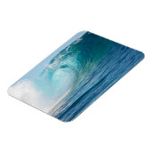 Pazifischer Ozean Riesenwelle brechender rechtecki Magnet (Linke Seite)