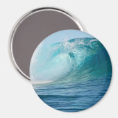 Pazifischer Ozean Riesenwellen-Rundmagnet Magnet (Vorderseite/Rückseite)