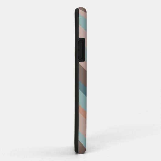 Pazifischer Ozean Streifen Case-Mate iPhone Hülle (Hinten/Rechts)