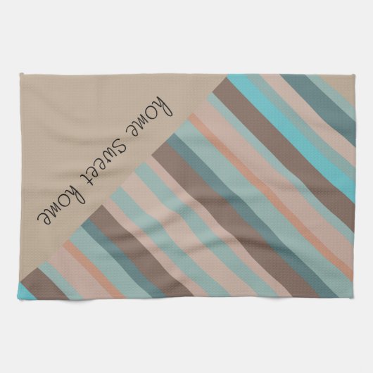 Pazifischer Ozean Streifen Geschirrtuch (Horizontal)