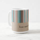 Pazifischer Ozean Streifen Kaffeetasse (Vorderseite Links)