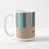 Pazifischer Ozean Streifen Kaffeetasse (Links)