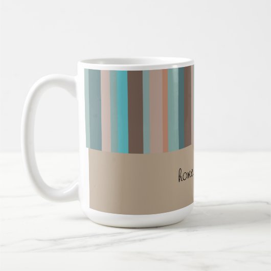 Pazifischer Ozean Streifen Kaffeetasse (Links)