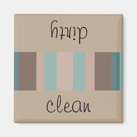 Pazifischer Ozean Streifen Magnet (Vorne)