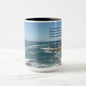 Pazifischer Ozean, wie von der Bodega-Bucht auf Tasse (Zentrum)