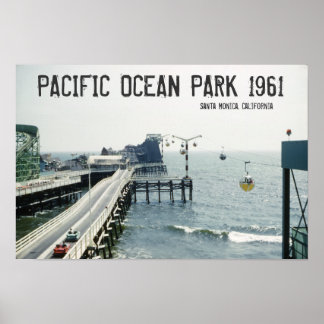 Pazifischer Ozeanpark Poster