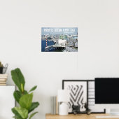 Pazifischer Ozeanpark Poster (Heimbüro)