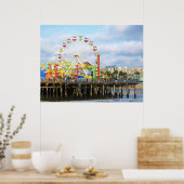 Pazifischer Park, Santa Monica, Ca. Poster (Küche)